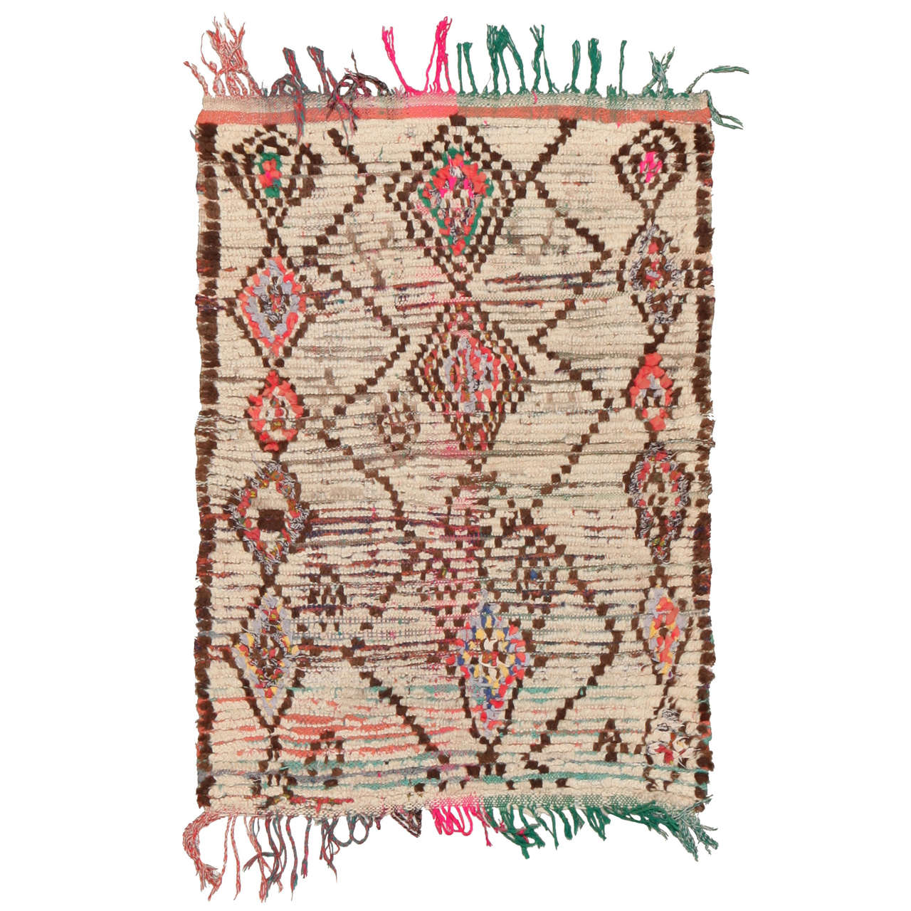 Vintage Moroccan Rug at 1stdibs