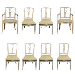 19th Century Neoclassic Dutch Dining Chairs