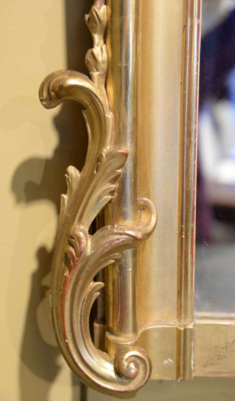 Gilt 19th Century Louis XV Mirror