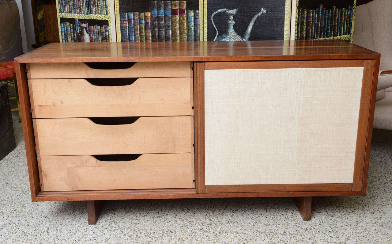 George Nakashima 2 Door Cabinet In Good Condition In West Palm Beach, FL