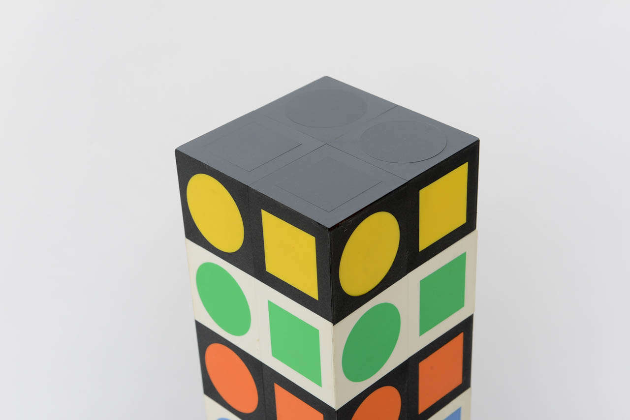 Late 20th Century Victor Vasarely Sculpture NBC 35