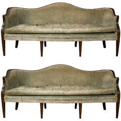 Pair of Matching Settees