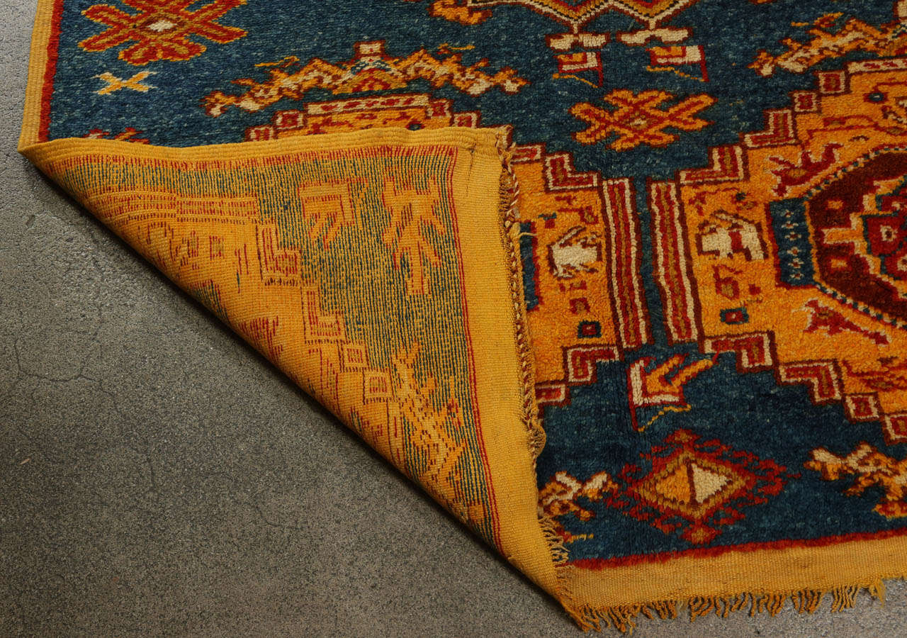 Moroccan Tribal North African Rug 2