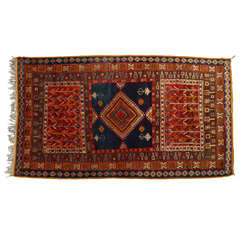 Moroccan Vintage Tribal Rug 2