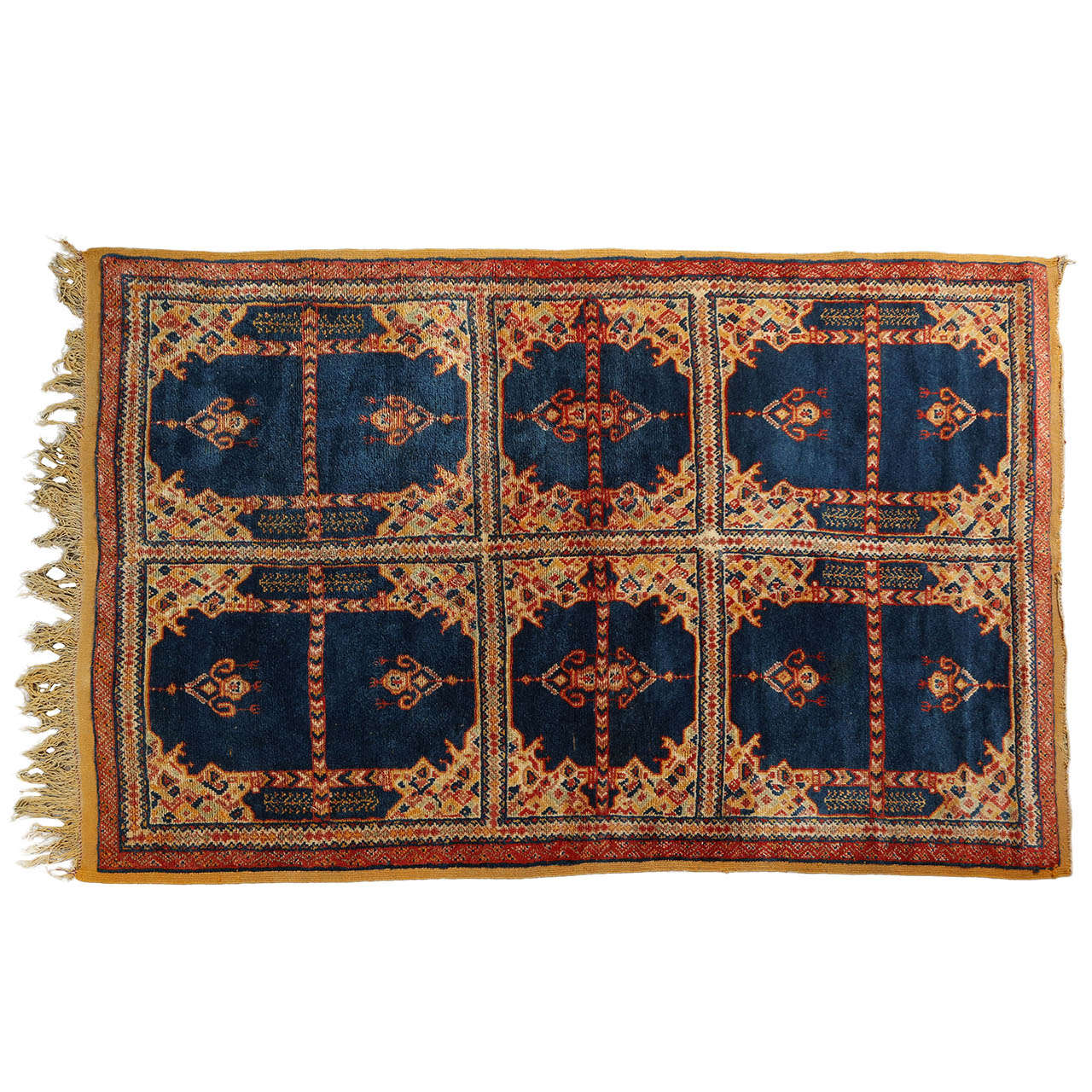 Vintage Moroccan Tribal African Rug