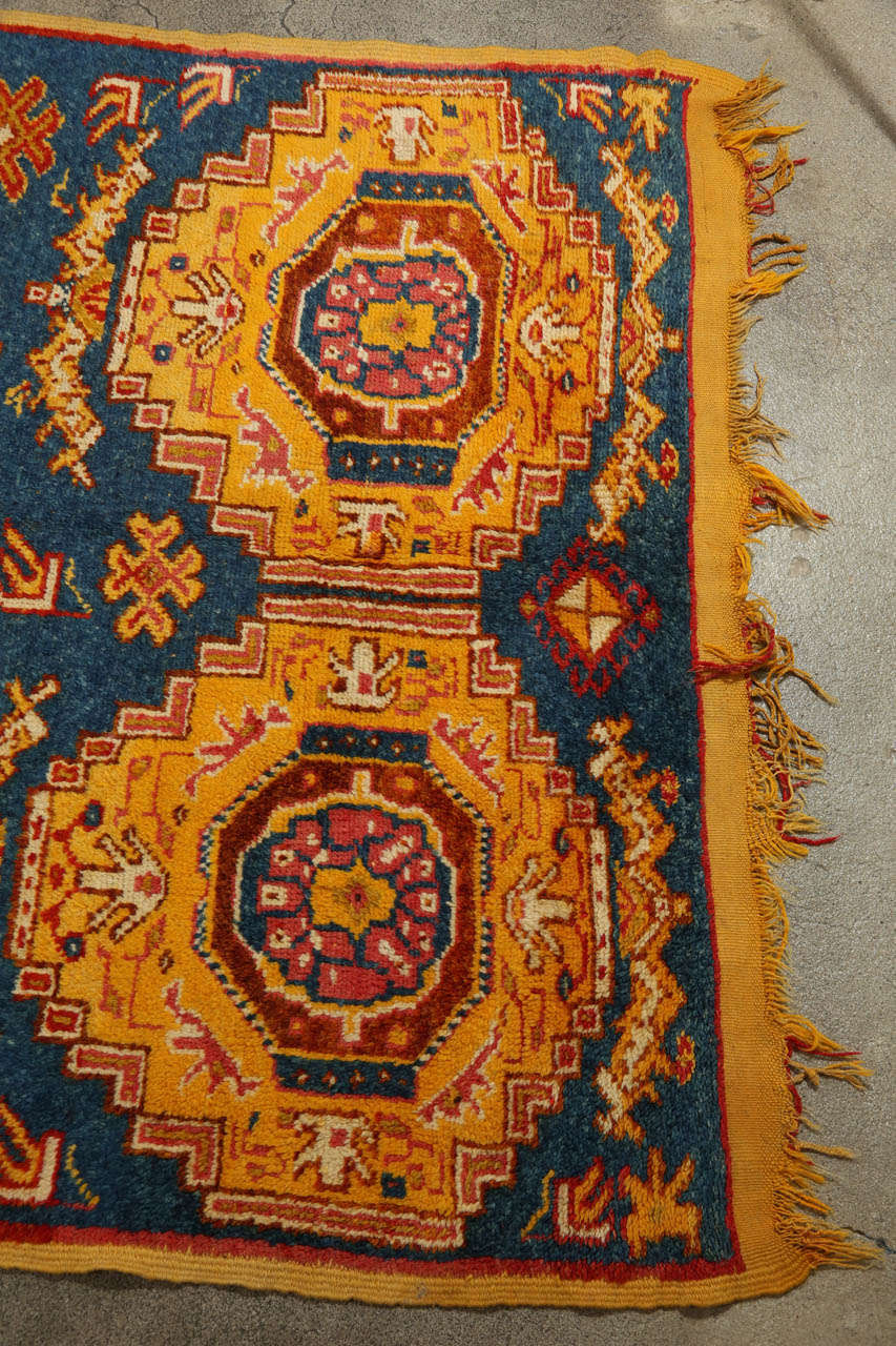 Moroccan Tribal Rug For Sale at 1stdibs
