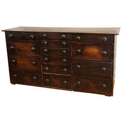 Fourteen Drawer English Dresser Base