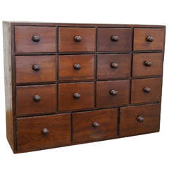French Bank of Spice Drawers