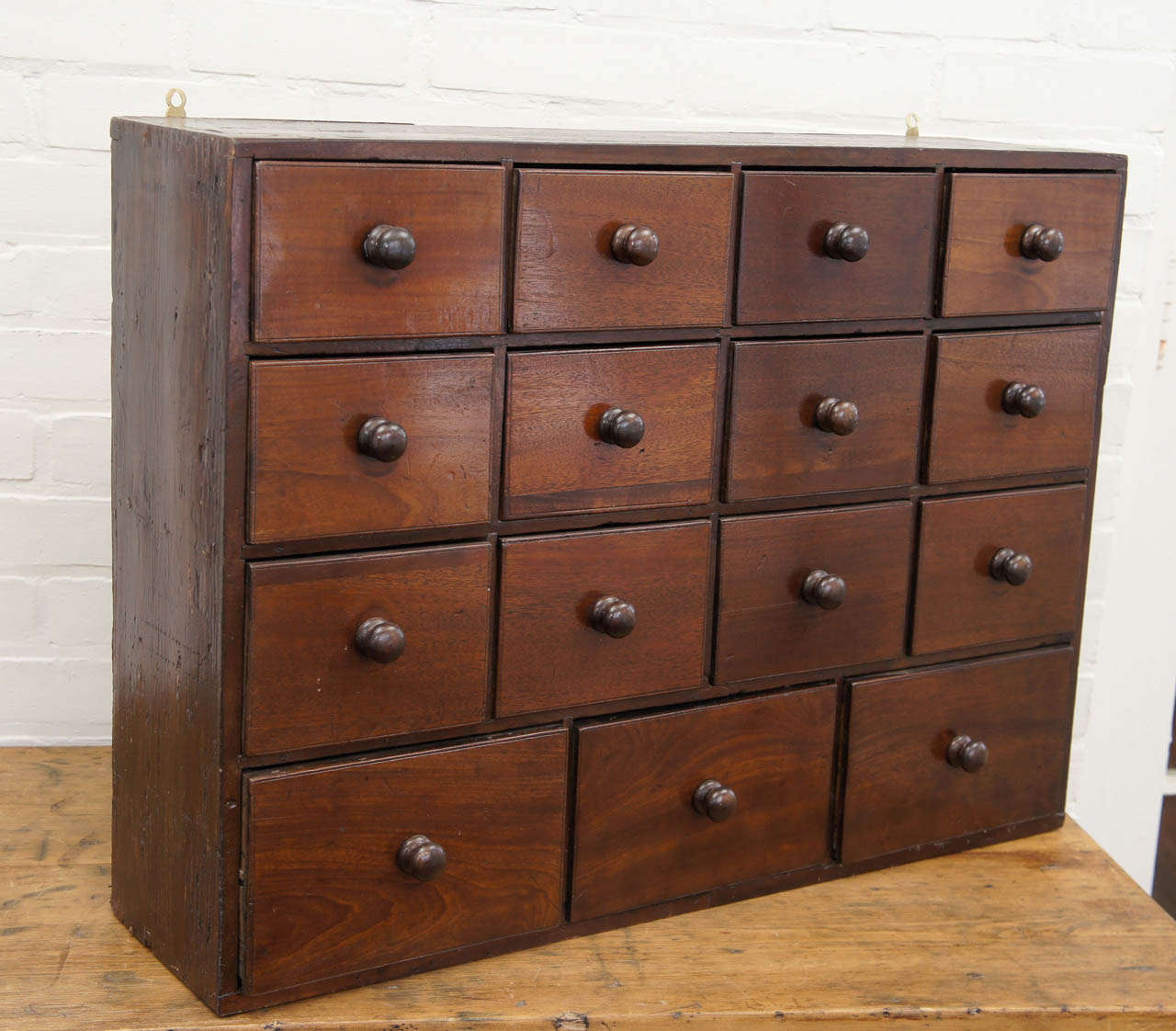 French Bank of Spice Drawers In Excellent Condition In Sheffield, MA