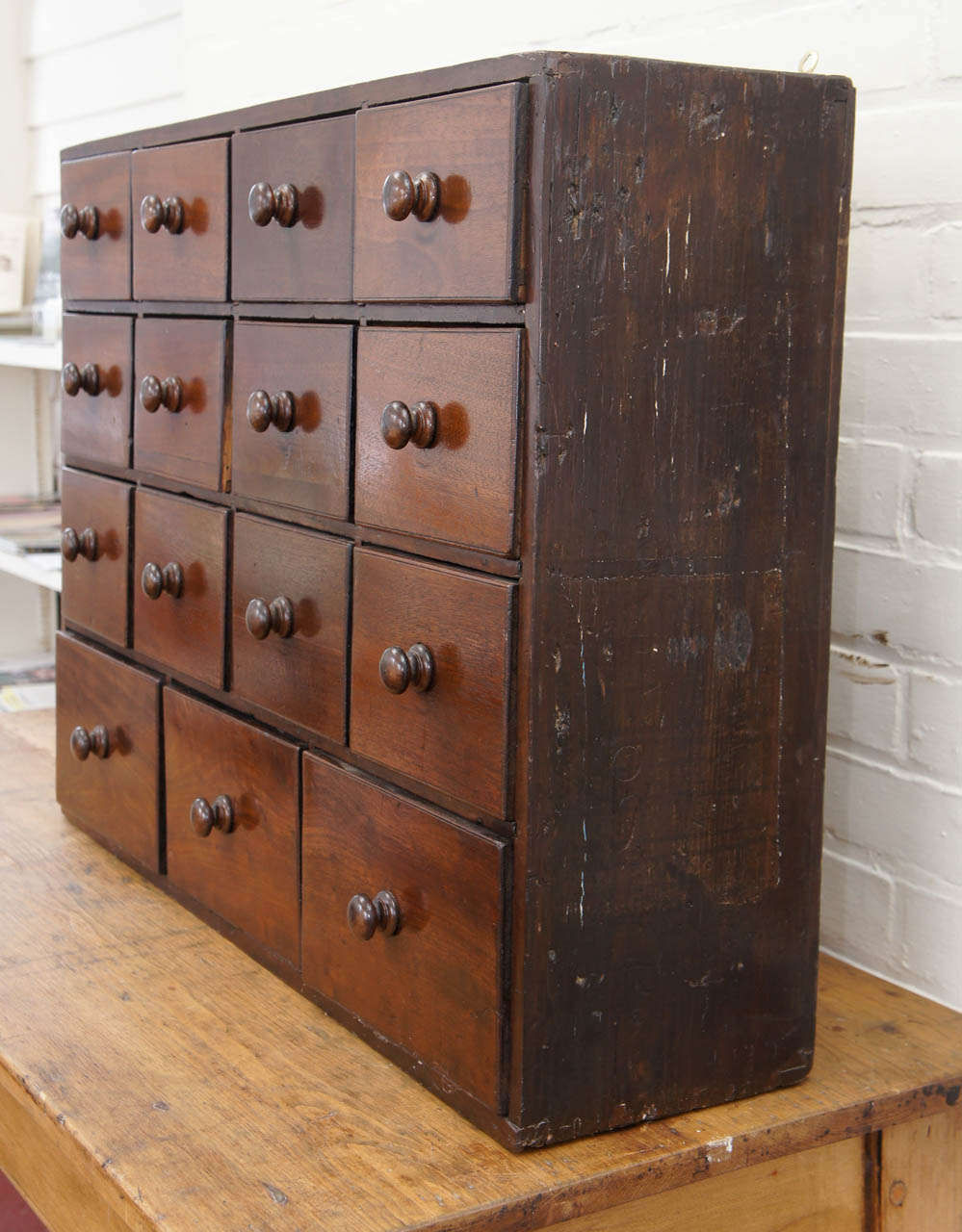 French Bank of Spice Drawers 1