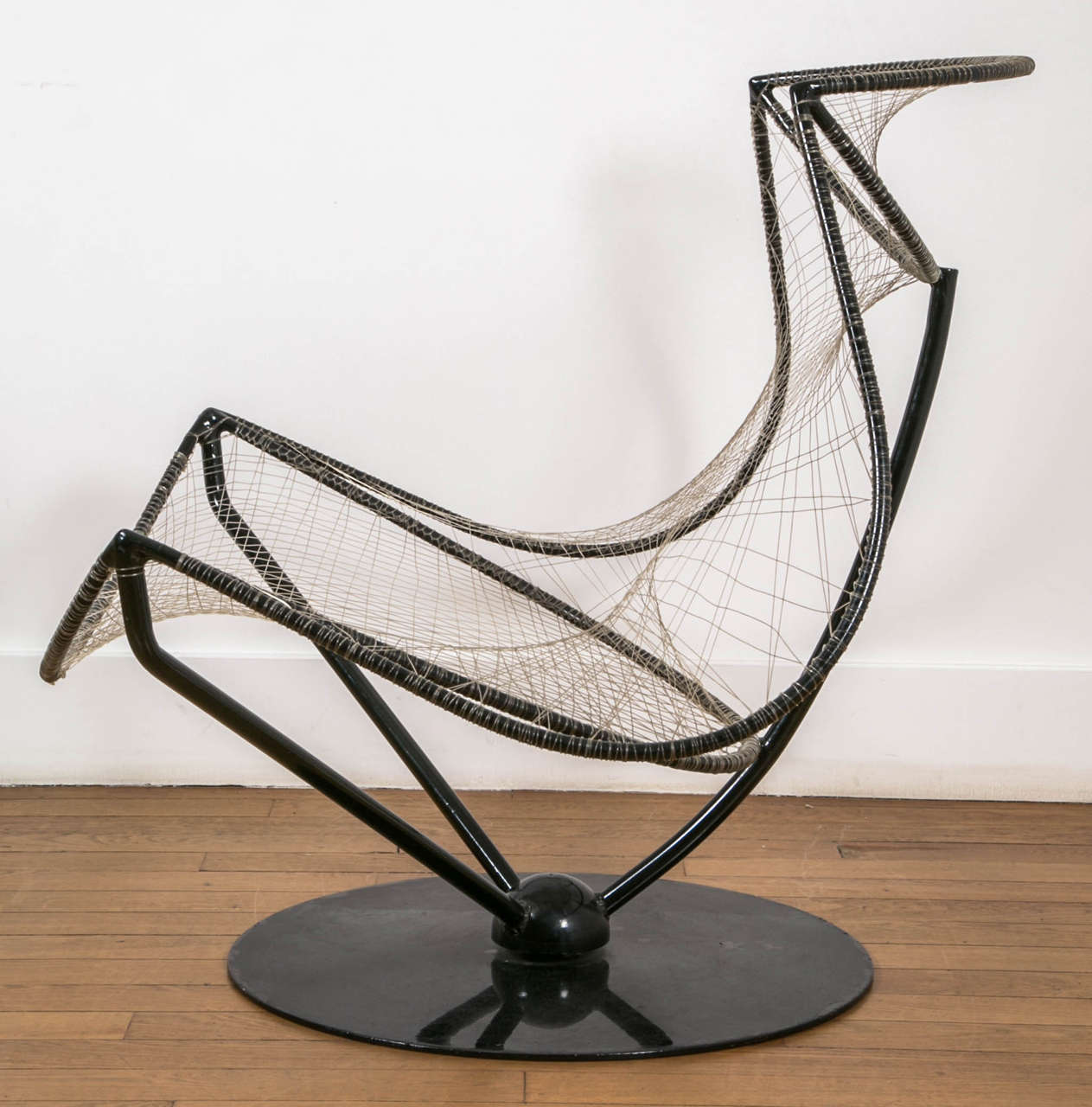 Italian String Chair by Conti Forlani and Grassi for Paoli, Designed in 1962