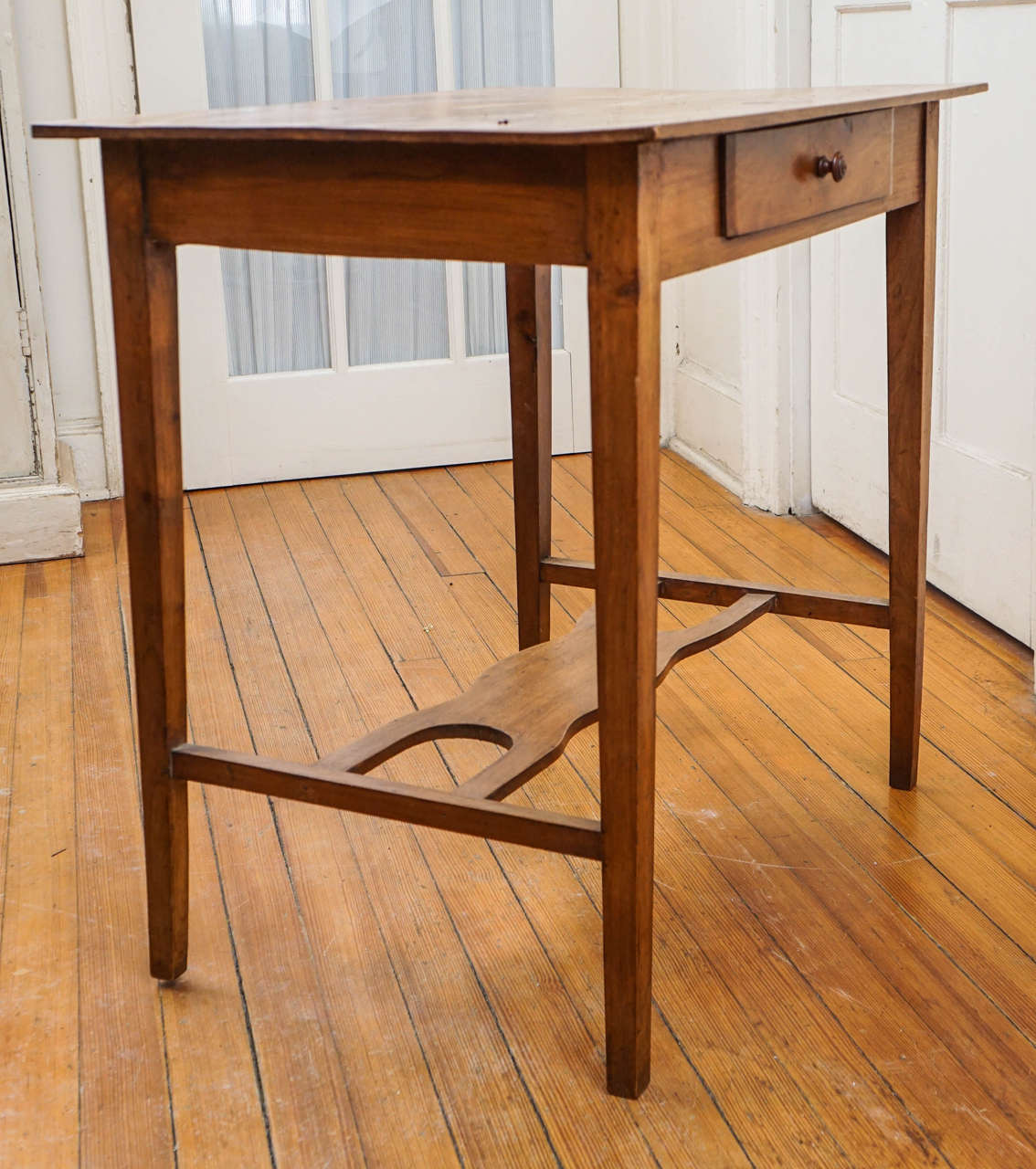 Mid-19th Century One-Drawer French Side Table