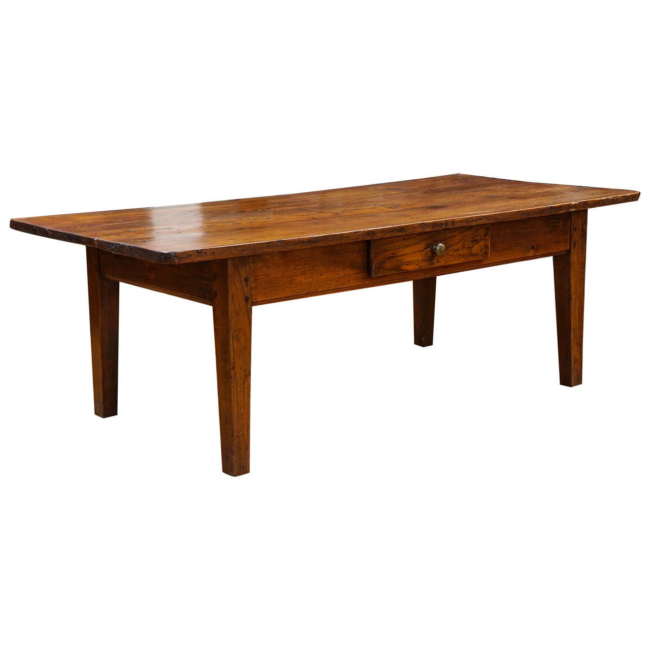 French Oak Drawer Coffee Table