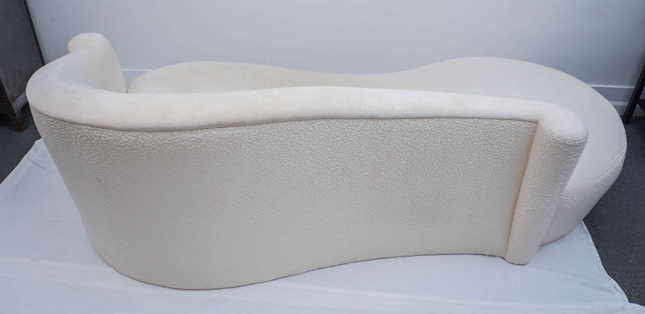 American Vladimir Kagan for Weiman Serpentine Fainting Couch