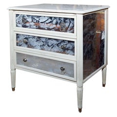 Marble-Top French Directoire Style Commode