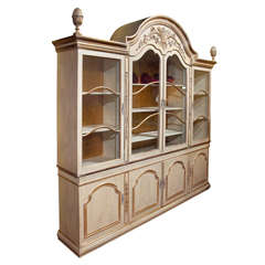 Maison Jansen Painted China Cabinets