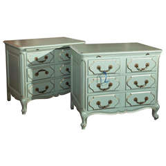Pair of French Louis XV Style Dressers