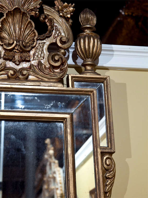 Italian Carved Wood Mirror 1