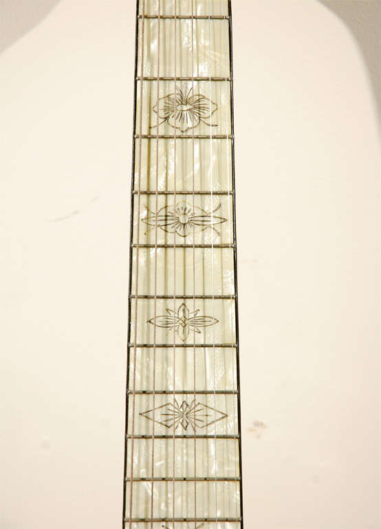 Wood 1930 Slingerland Maybell Green Pearloroid Guitar