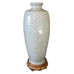 Antique Chinese Celadon Vase