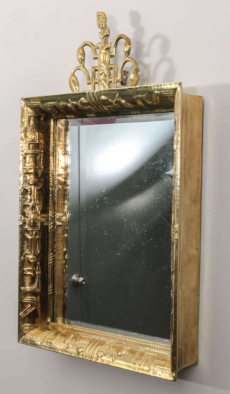 Austrian Mirror by Hagenauer, 1920's For Sale