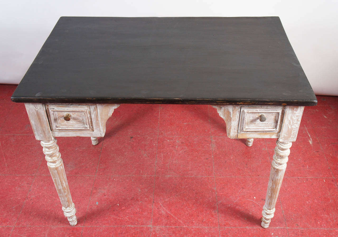 American Painted Dressing Table or Desk