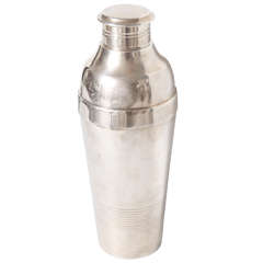 Christofle Cocktail Shaker by Luc Lanel for The Normandy