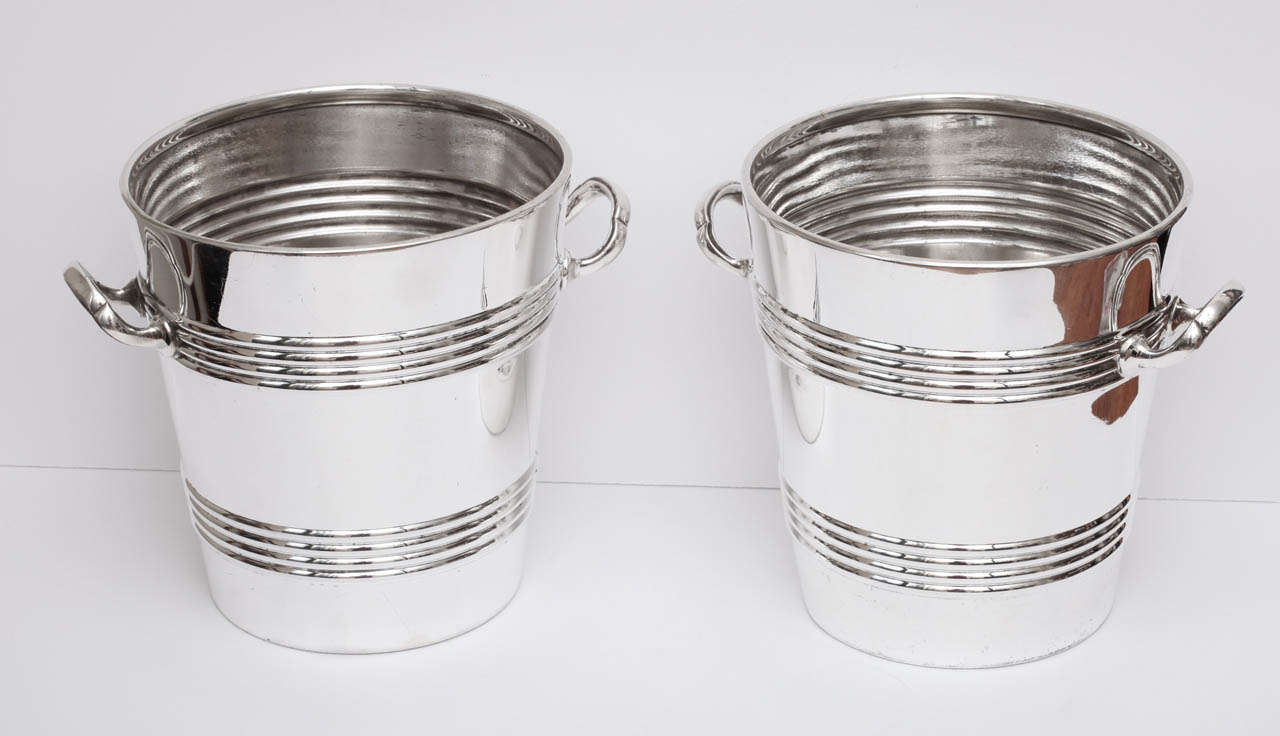 silver plated ice bucket