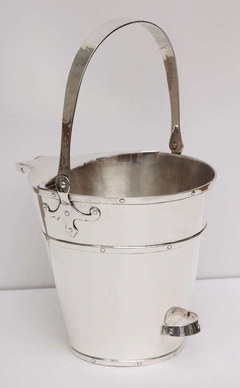 American Early and Rare Sterling Silver Gorham Martini Mixing Bucket For Sale