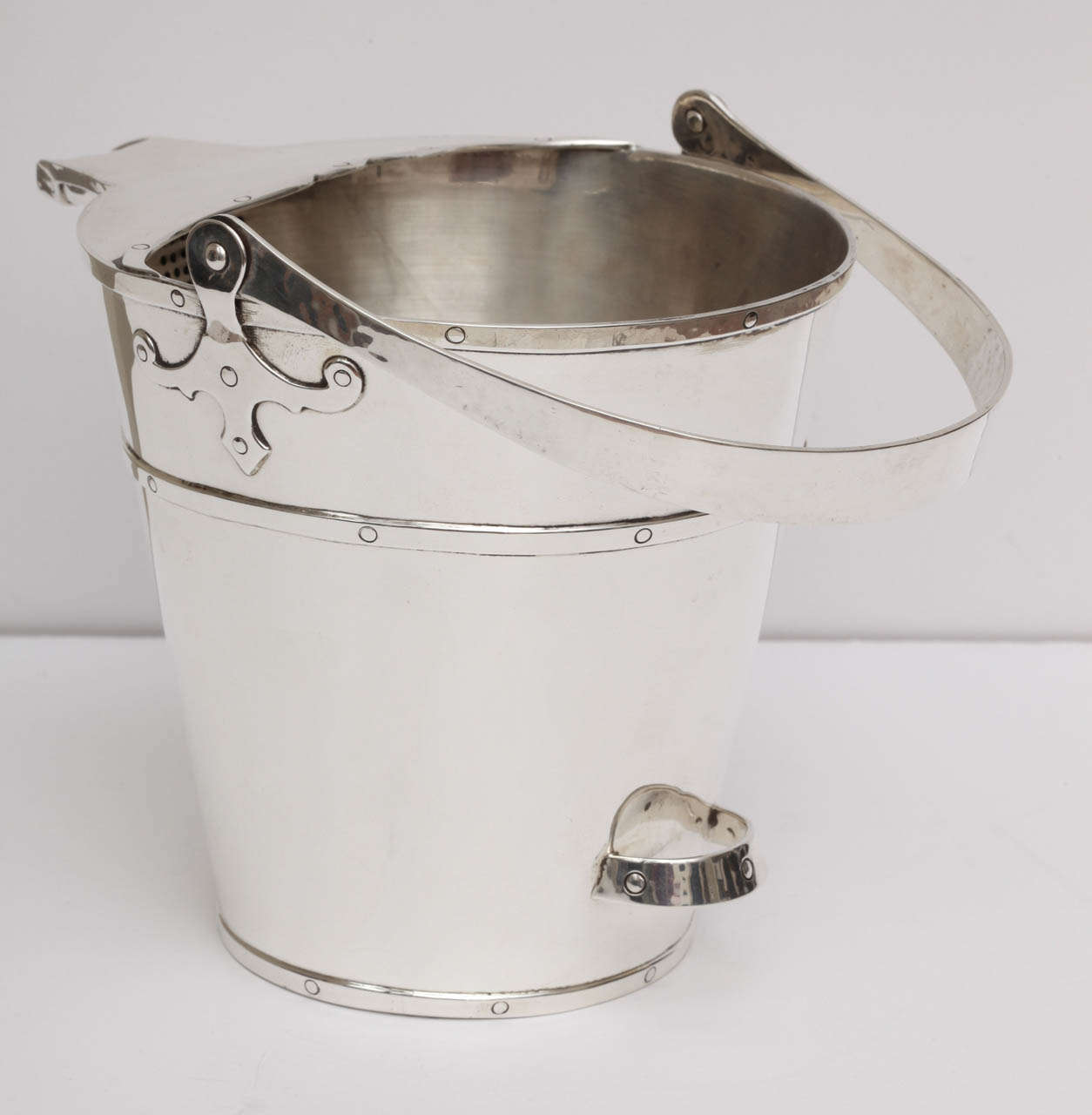 Early and Rare Sterling Silver Gorham Martini Mixing Bucket For Sale 1