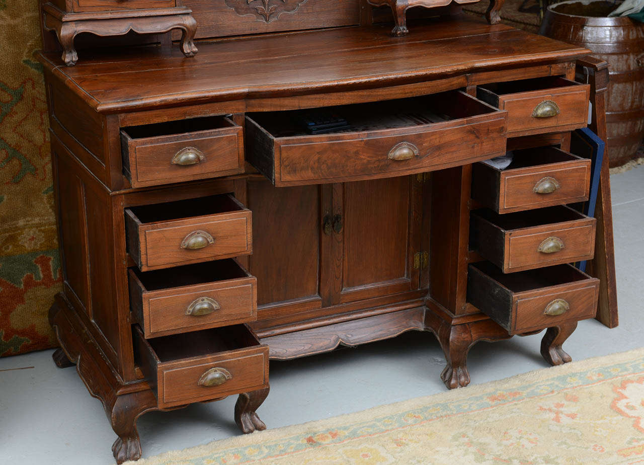 Asian, Chinese Vanity/ Dressing Table/ Desk, 19th Century In Good Condition In West Palm Beach, FL