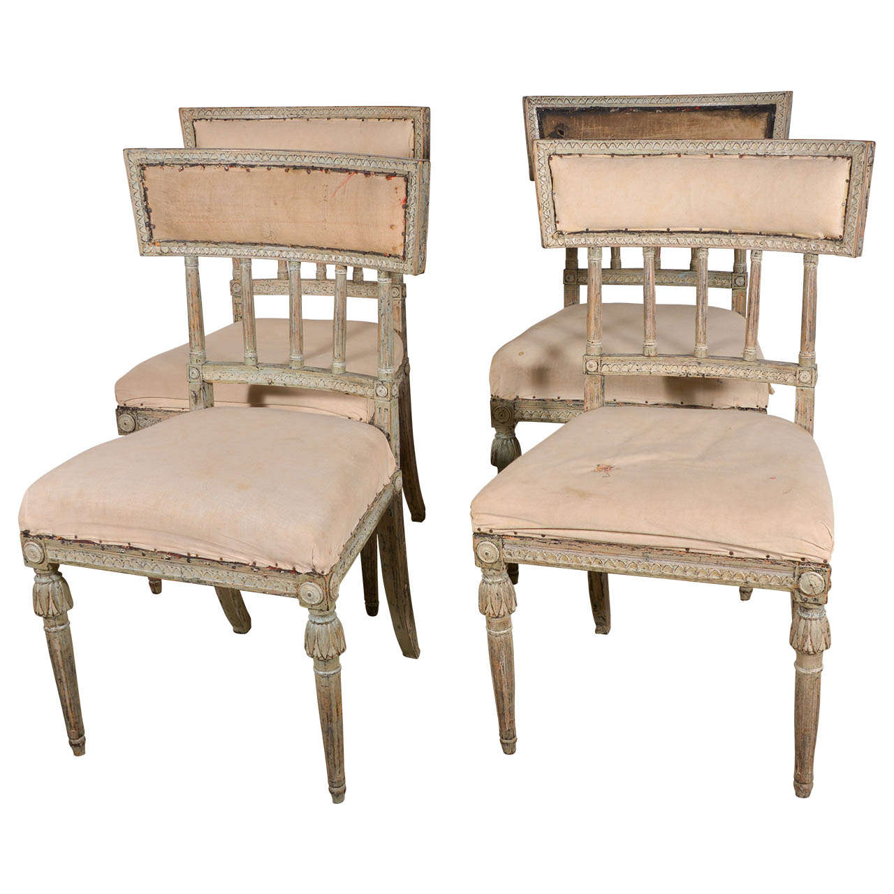 Swedish Gustavian DIning chairs
