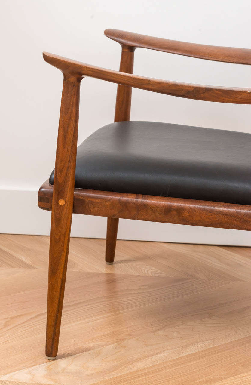 Sam Maloof Signed and Dated Arm Chair 1