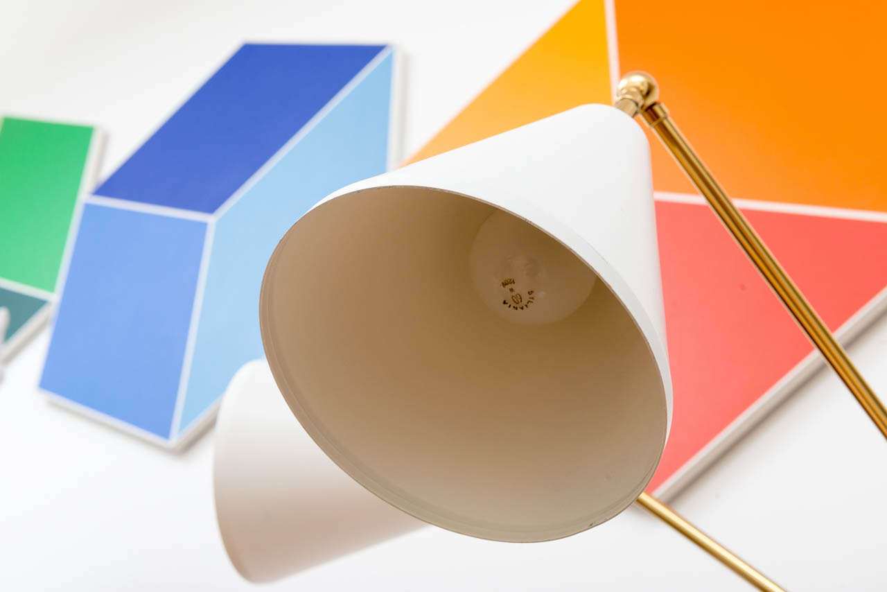 Arredoluce Triennale Brass Floor Lamp 2