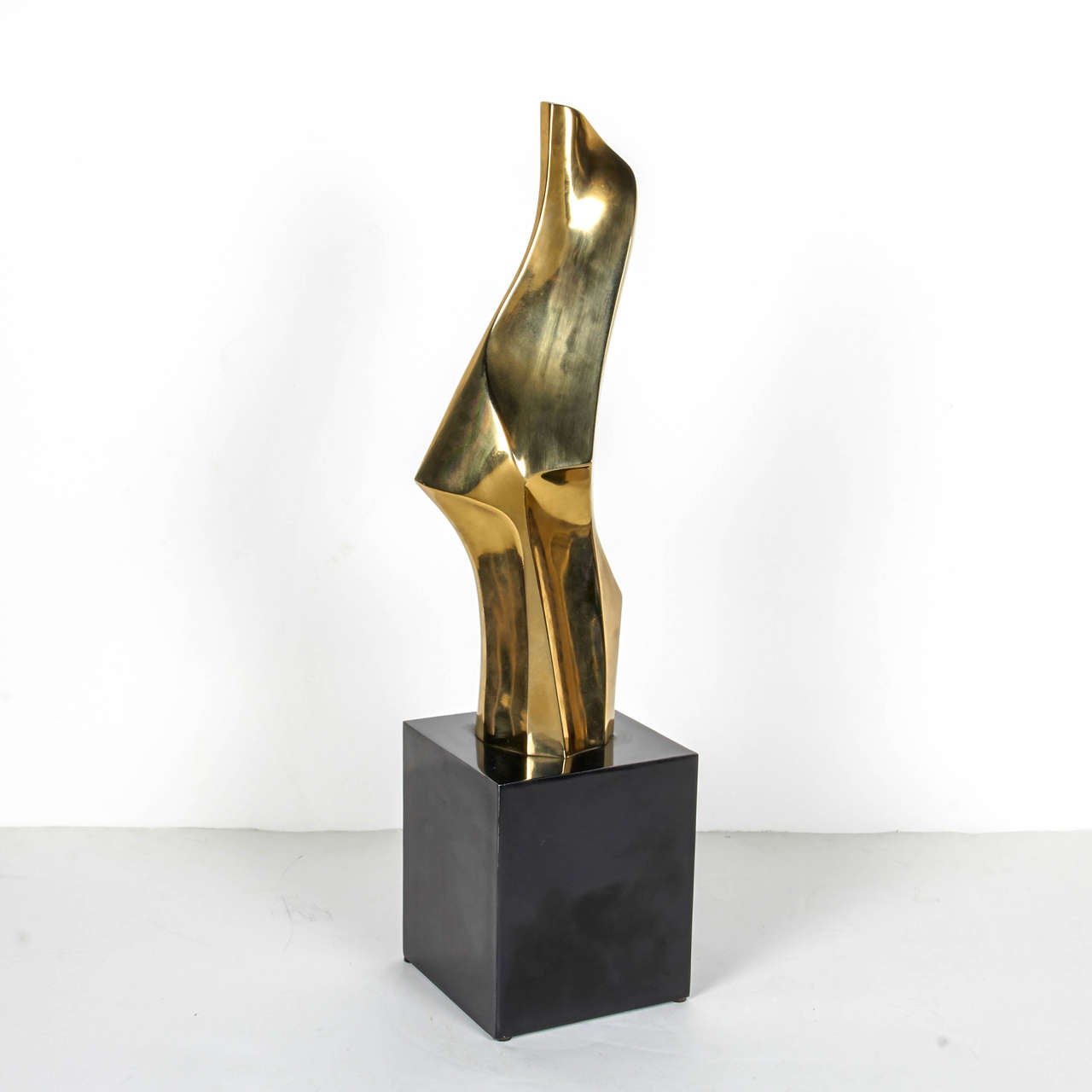 Italian Brutalist Brass Sculpture by Maurizio Tempestini