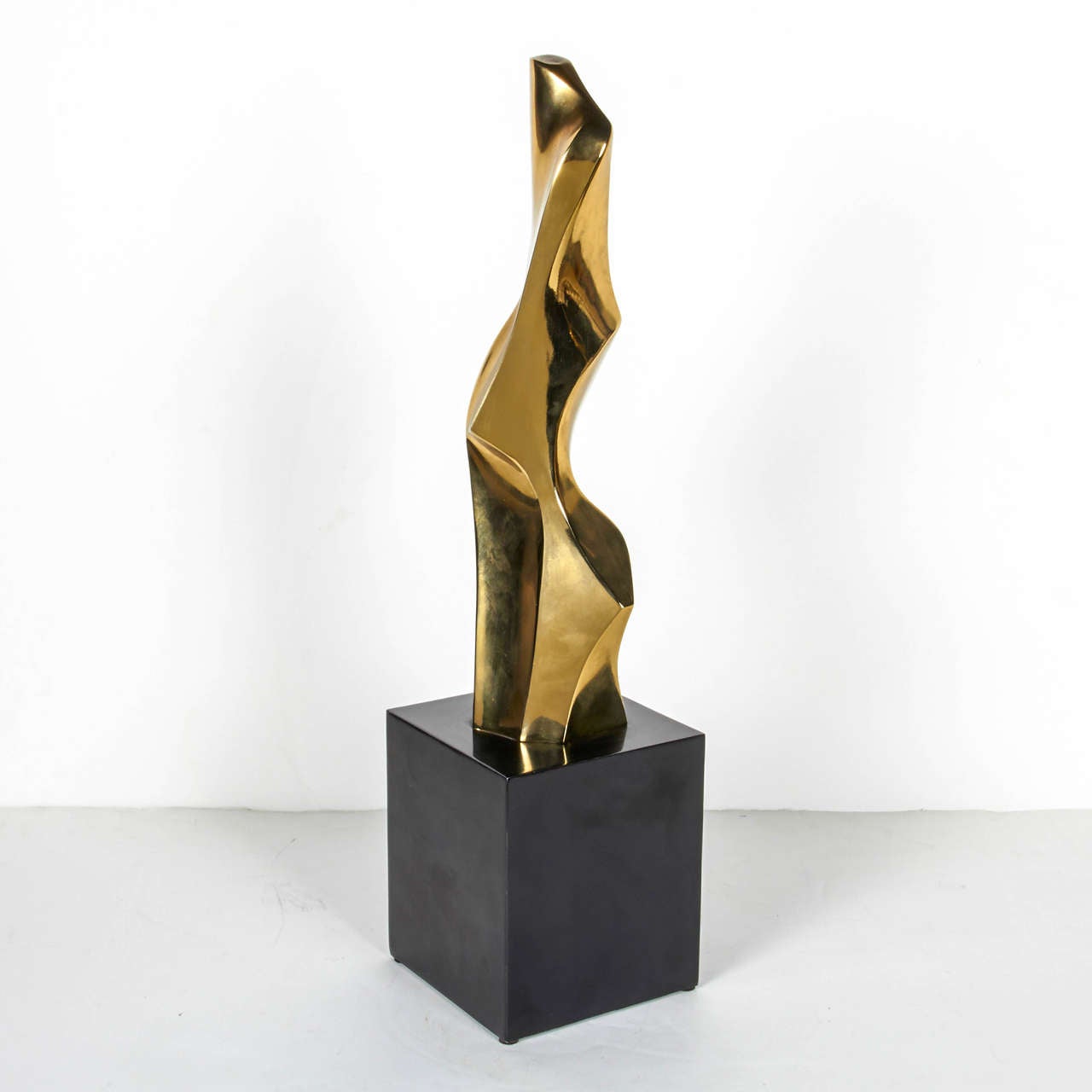 Brutalist Brass Sculpture by Maurizio Tempestini In Excellent Condition In Fort Lauderdale, FL