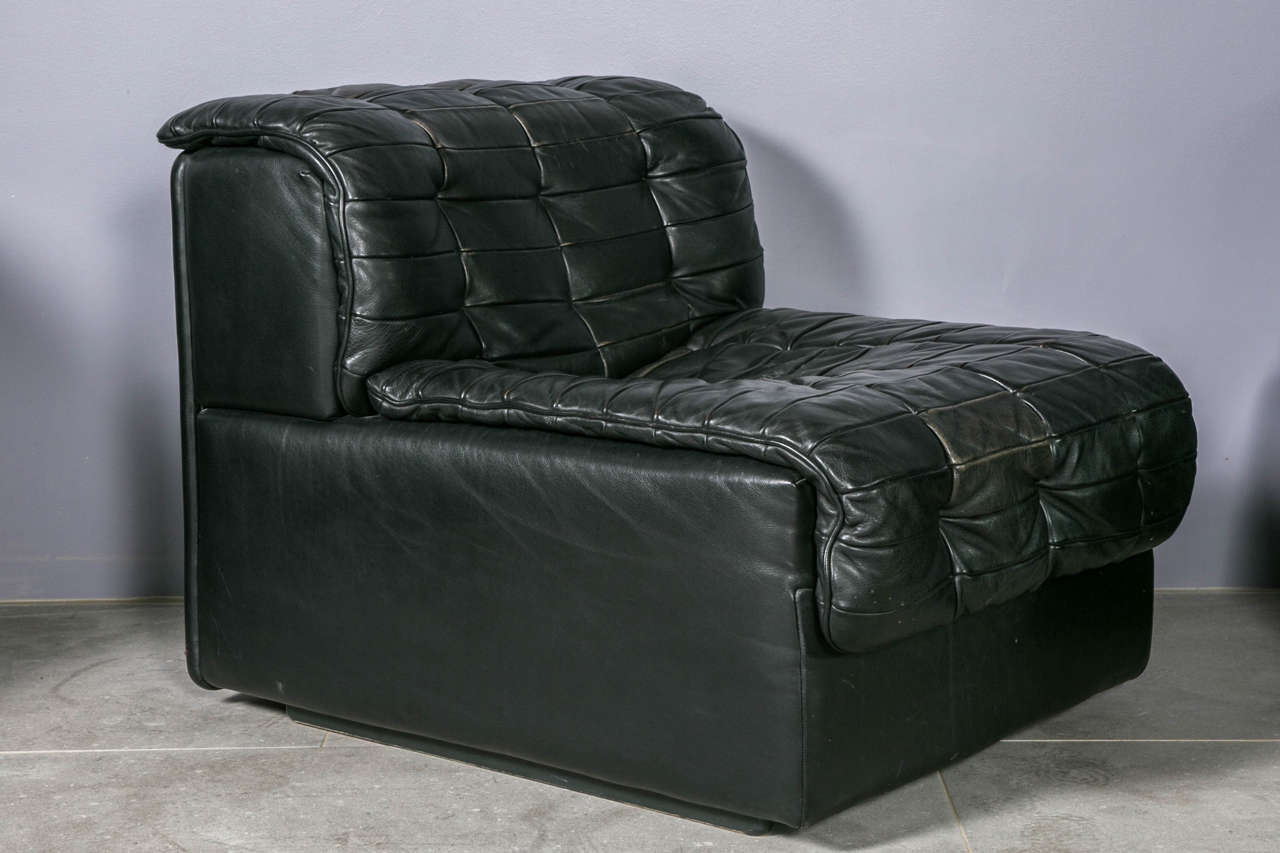 De Sede DS11 Modular Sofa In Good Condition In Saint-Ouen, FR