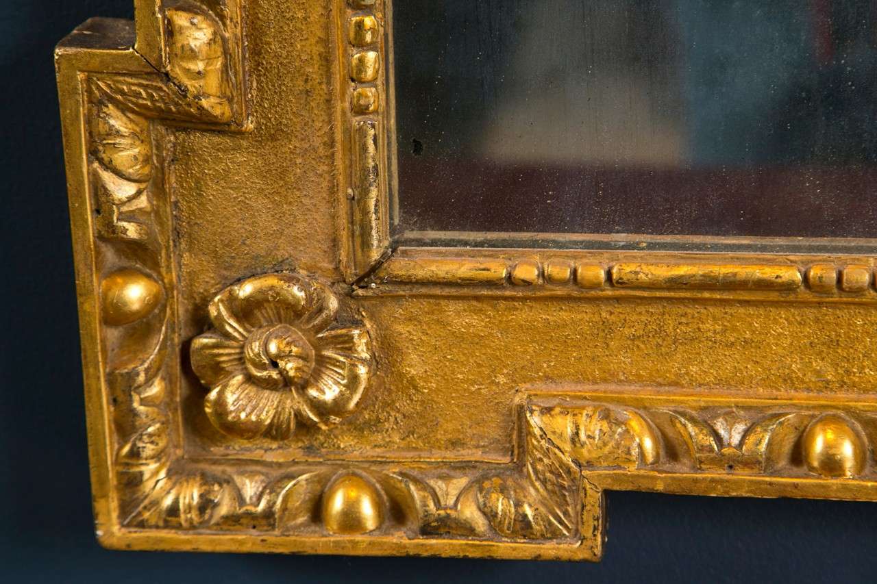 English George II Giltwood Mirror