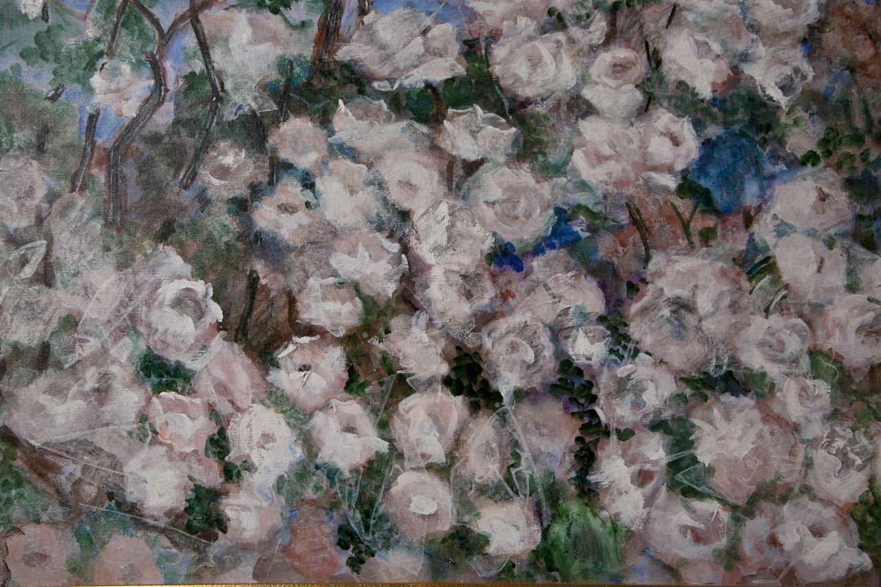 Oil Painting by David Peretz In Excellent Condition In Stamford, CT