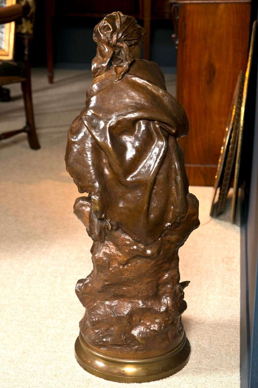 Bronze Statue by Mathew Moreau For Sale at 1stdibs