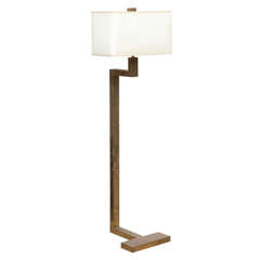 Bronze Floor Lamp by Robert Long