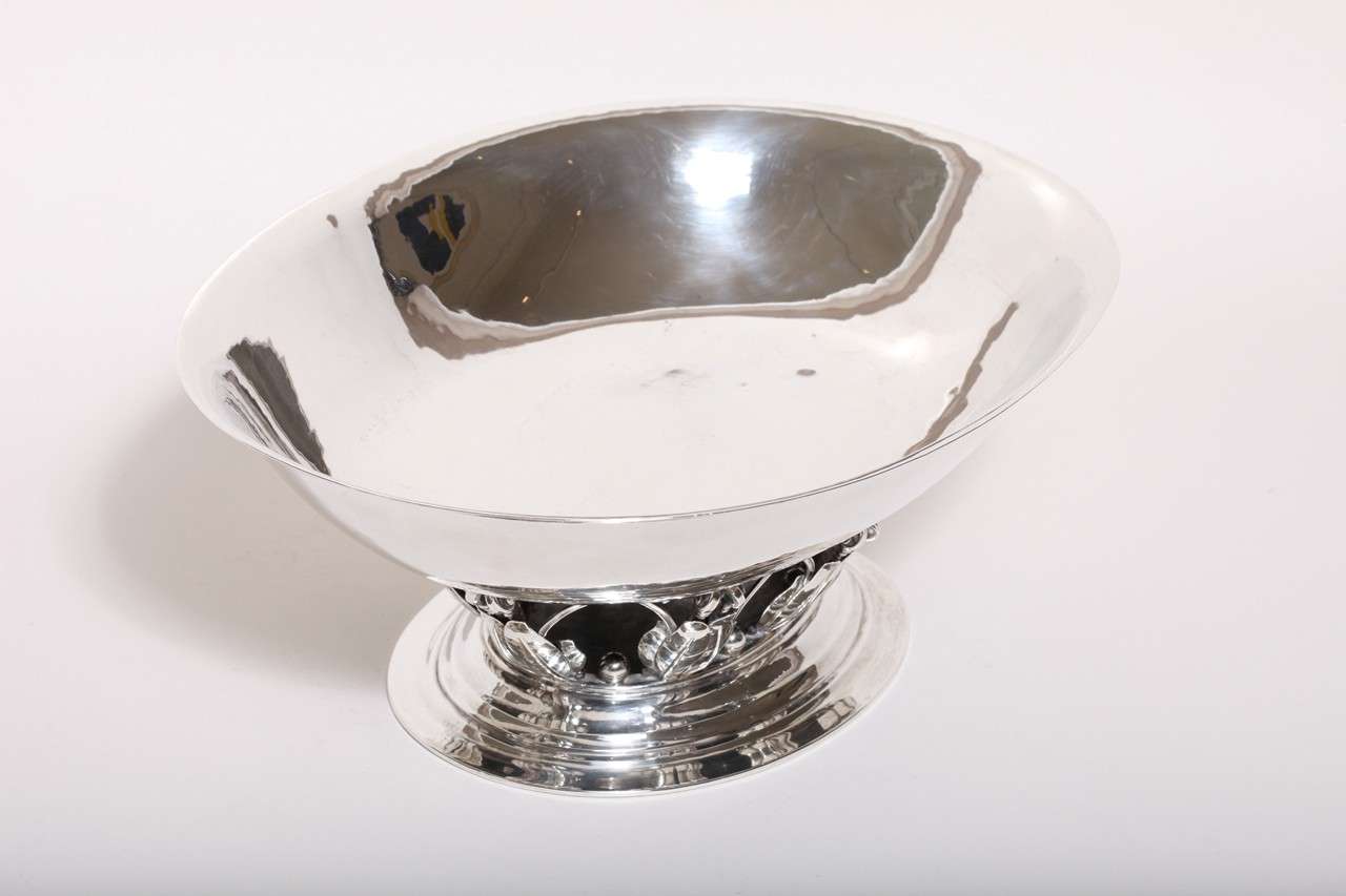 Danish Georg Jensen Sterling Silver Centerpiece Coupe #306 A