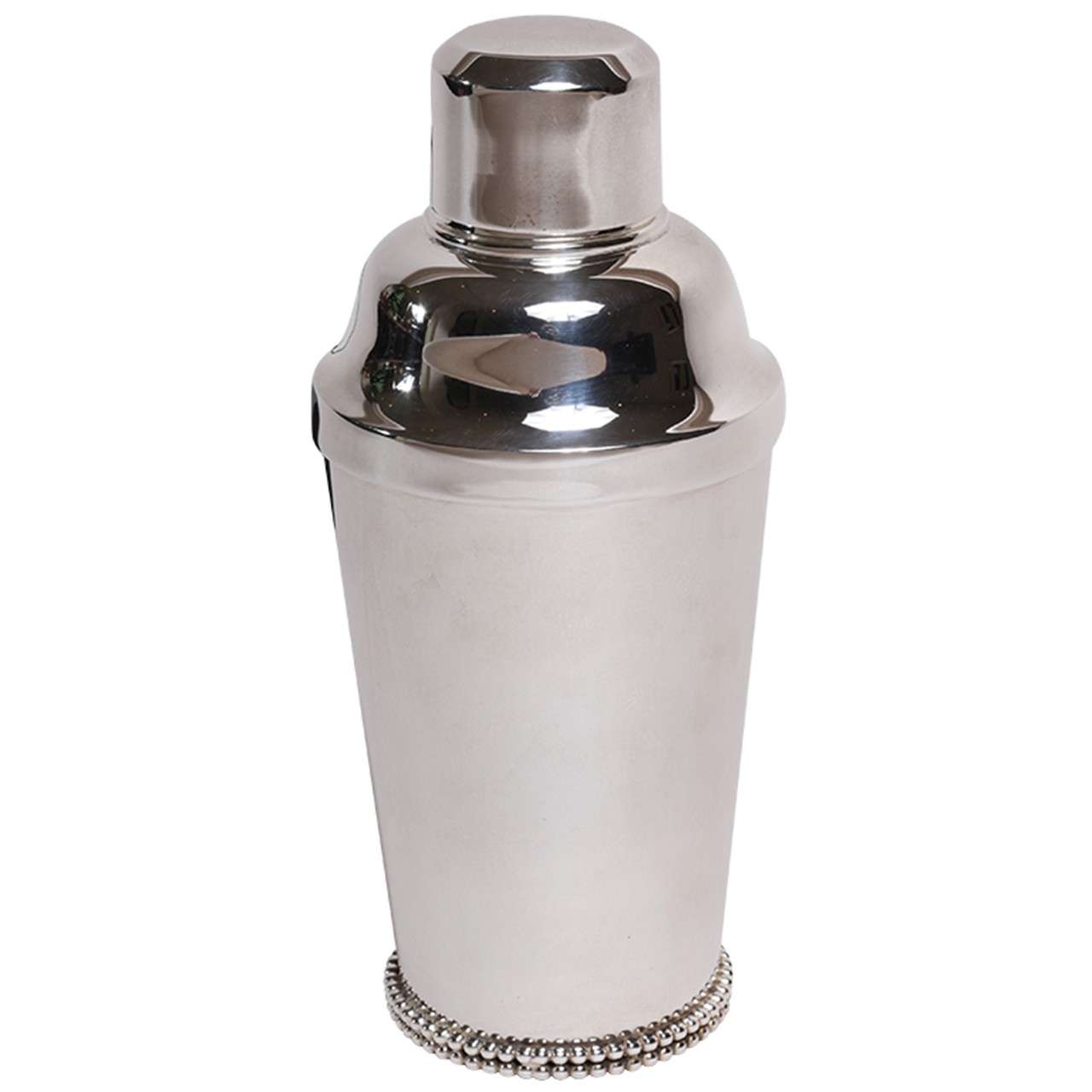 French Cocktail Shaker by Jean Despres at 1stDibs