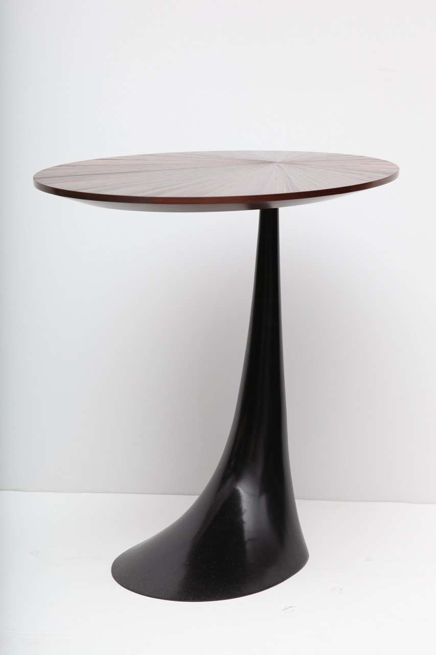 Hervé van der Straeten, Guéridon Substance, Marquetry Side Table, France, 2006 In Excellent Condition For Sale In New York, NY