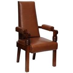 Fine and Rare Armchair by Charles Dudouyt