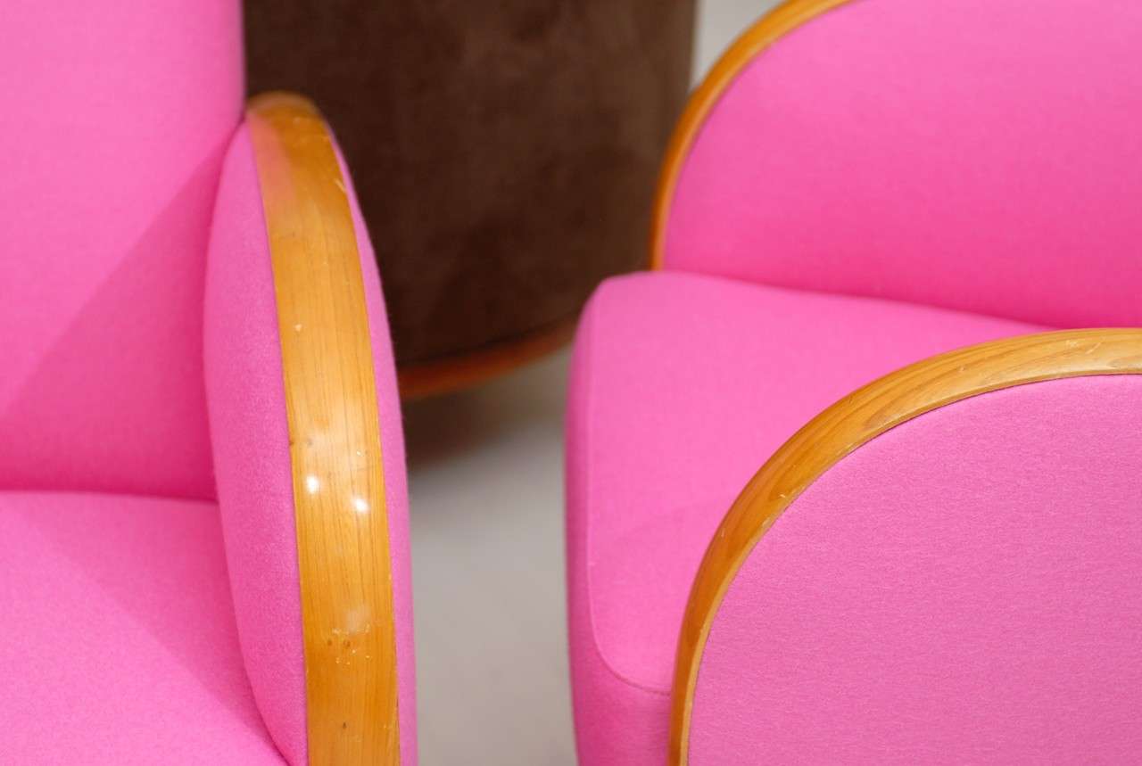 Hot Pink Deco Chairs 5