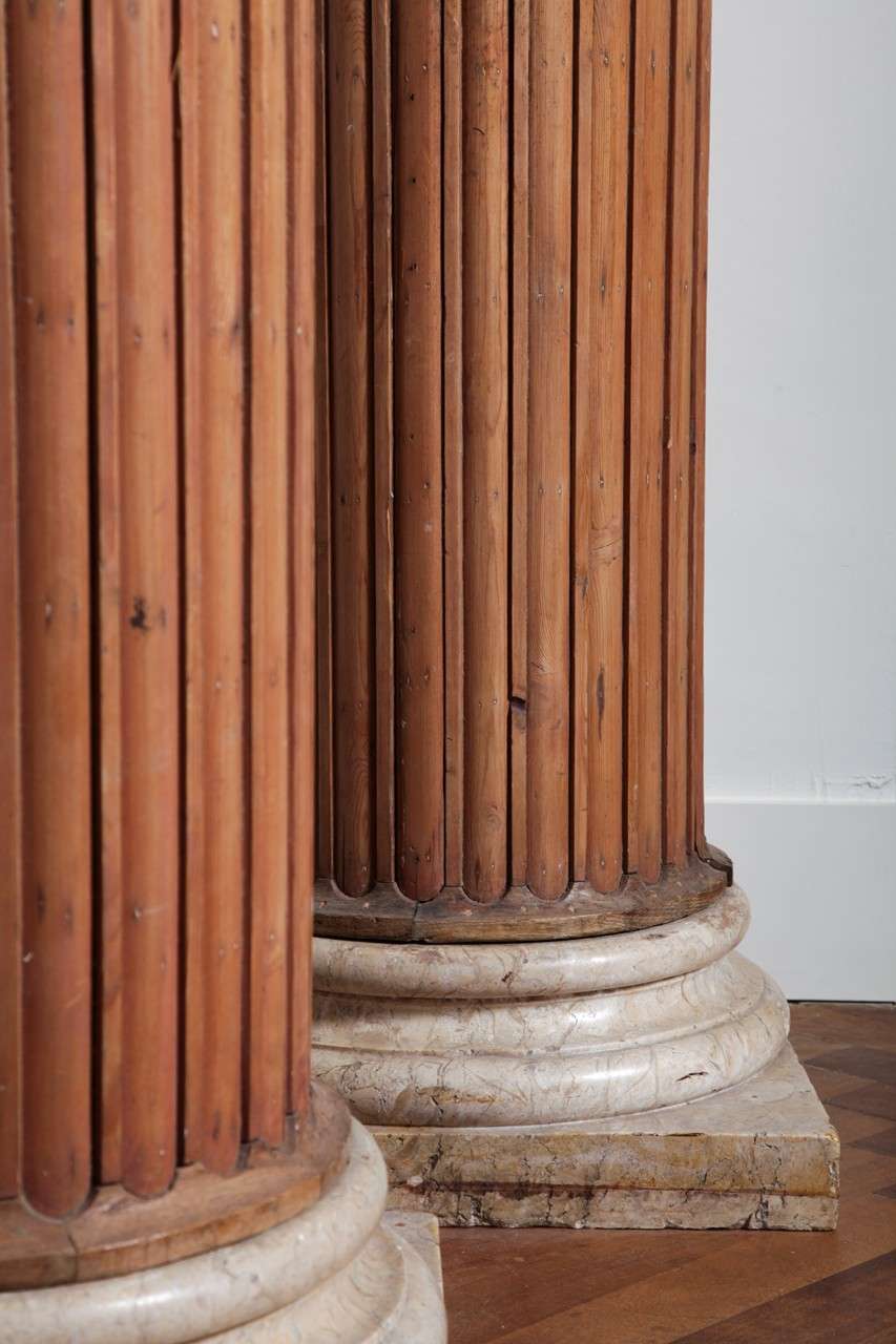Unknown Four by Neoclassicism inspired columns For Sale