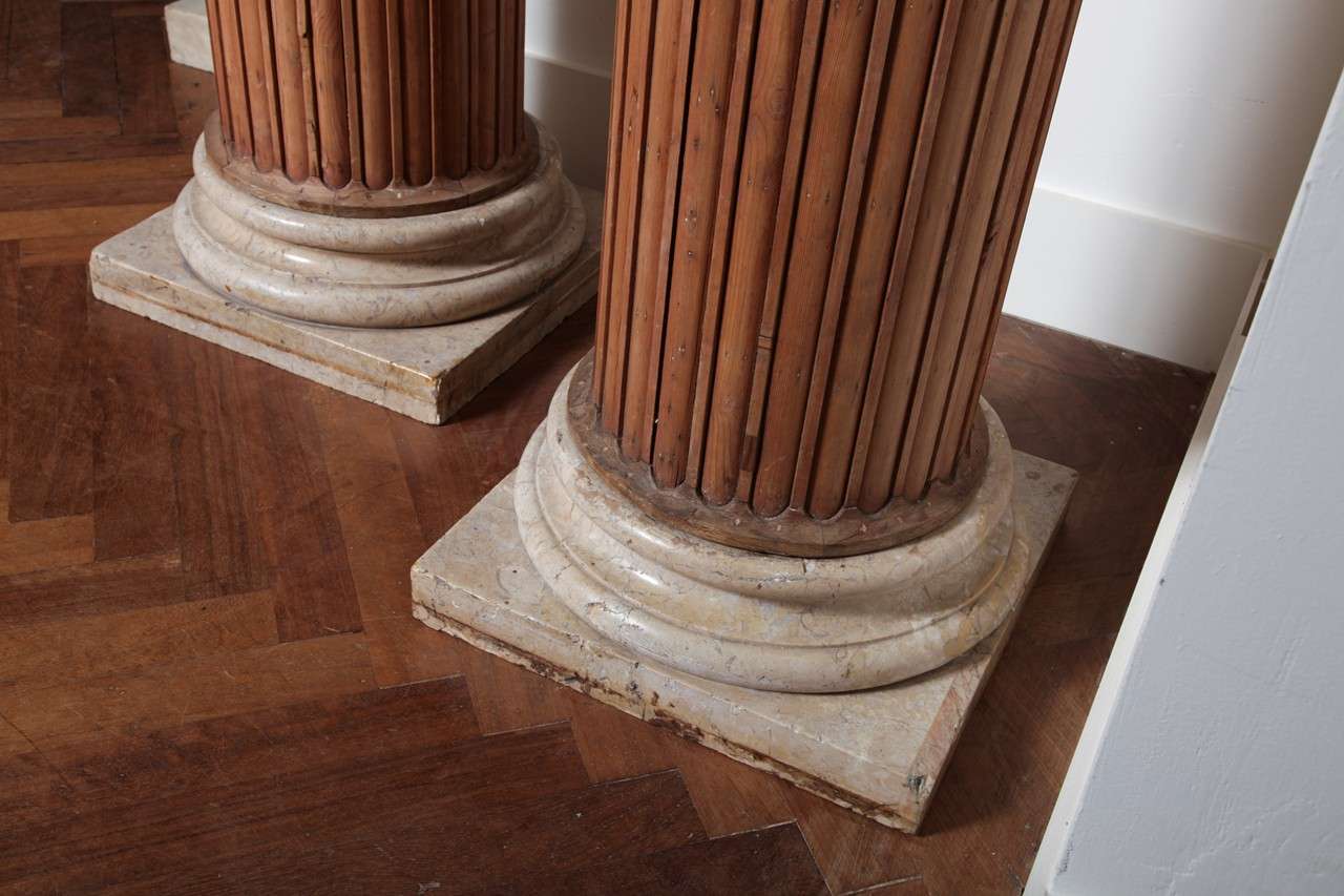 Four by Neoclassicism inspired columns For Sale 3