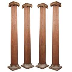 Four by Neoclassicism inspired columns