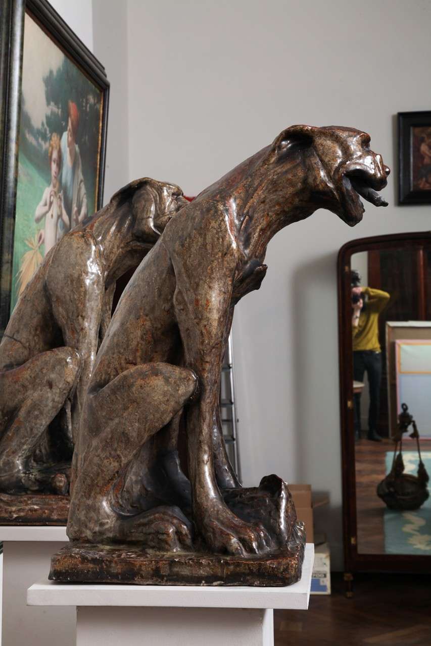 Pair of gargoyles In Good Condition For Sale In Brussels & Antwerp, BE